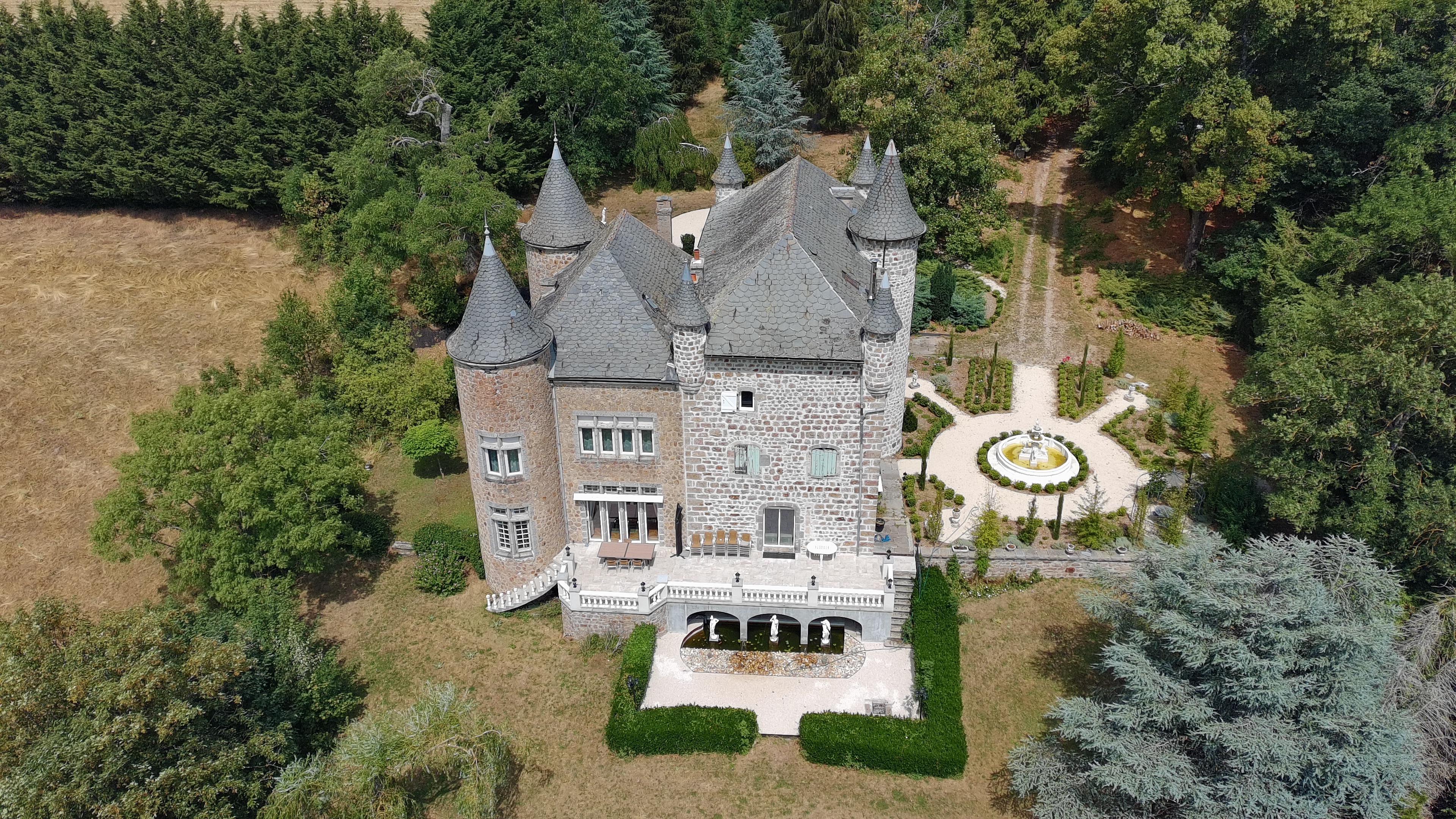 Le château et son parc